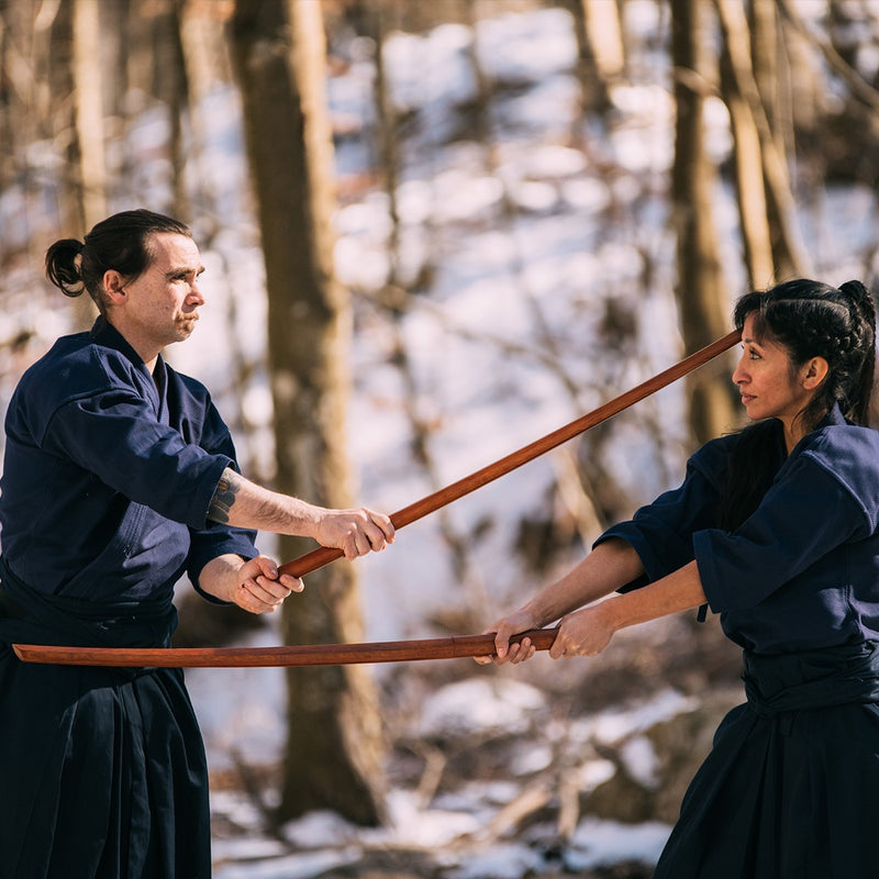 Bokken im Dojo-Kontext – Holzschwert für Aikido/Kobudo Übung (Symbolbild)