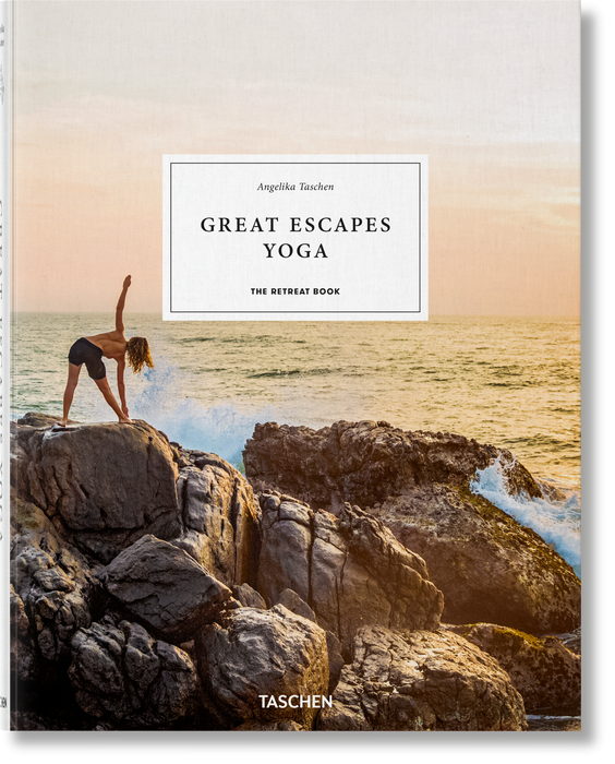 Buchcover Great Escapes Yoga – dreisprachiger Bildband über Yoga-Retreats