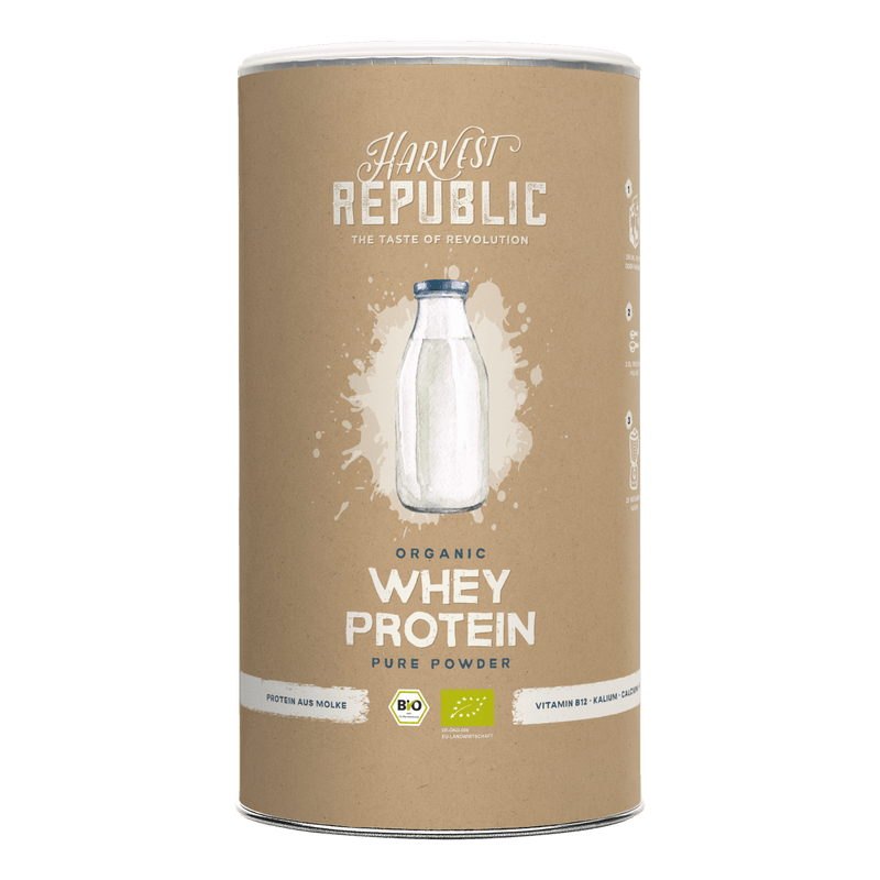 Harvest Republic Whey Protein Natural Proteinpulver mit 81 g Eiweiß pro 100 g bei Fightwood