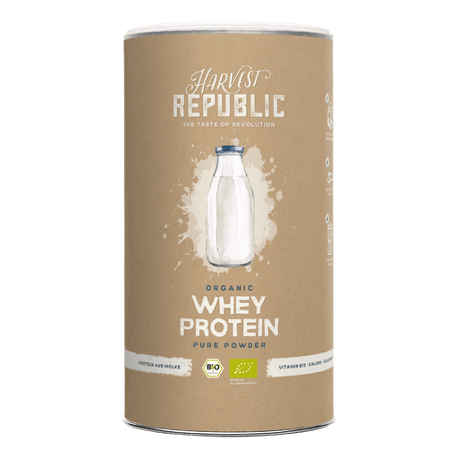 Harvest Republic Whey Protein Natural Proteinpulver mit 81 g Eiweiß pro 100 g bei Fightwood