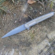 Brauner G10 Griff (2-farbig) – Struktur und Verarbeitung