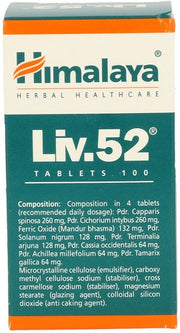 Himalaya Liv52 Nahrungsergänzungsmittel in Tablettenform bei Fightwood