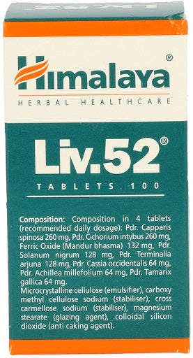 Himalaya Liv52 Nahrungsergänzungsmittel in Tablettenform bei Fightwood