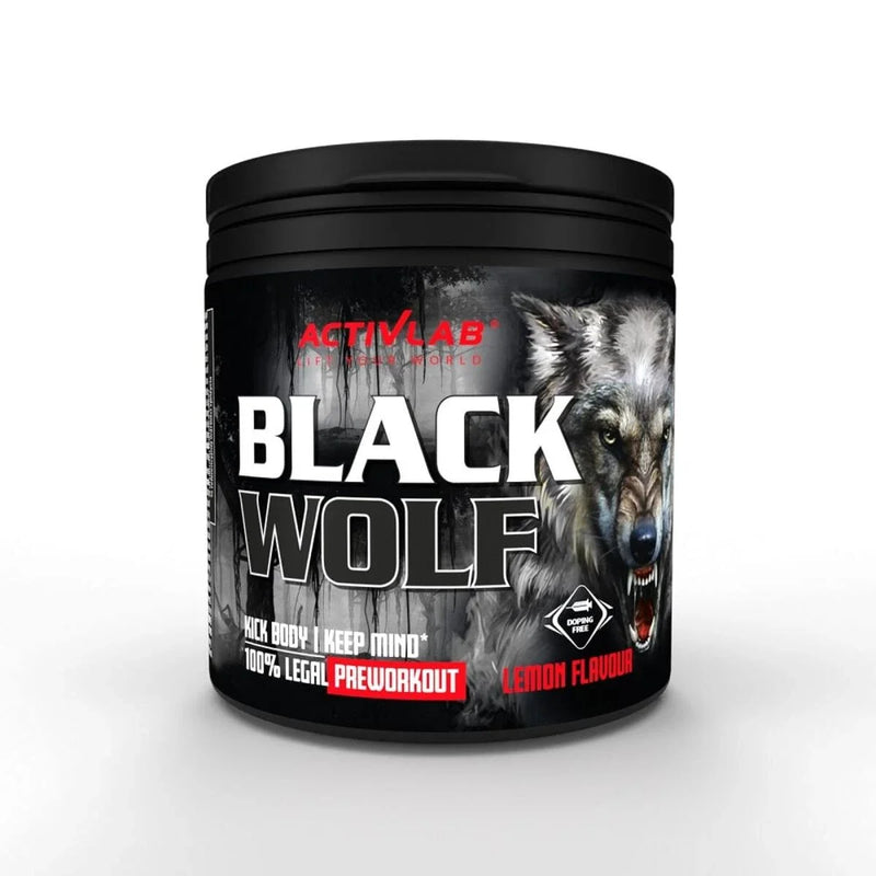 Activlab Black Wolf Pre-Workout 300g - Blackcurrant - SKU 450043-003