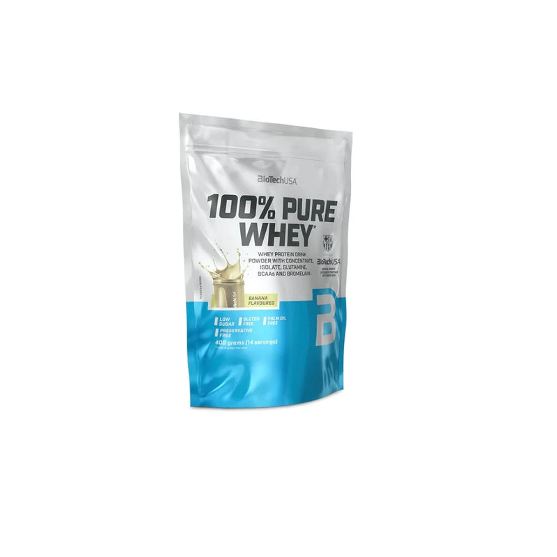 BioTech 100% Pure Whey 400g - Bourbon Vanille - SKU 330172-003