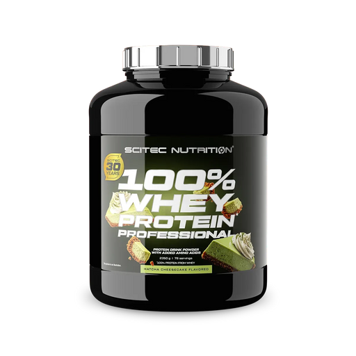 Scitec 100% Whey Professional 2350g - Matcha-Cheesecake - SKU 320200-040