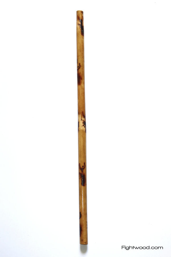 Rattan stick with branded pattern Scorpion