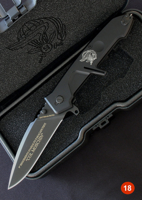 Pocket knife MF2 black Col. Moshin, Extrema Ratio