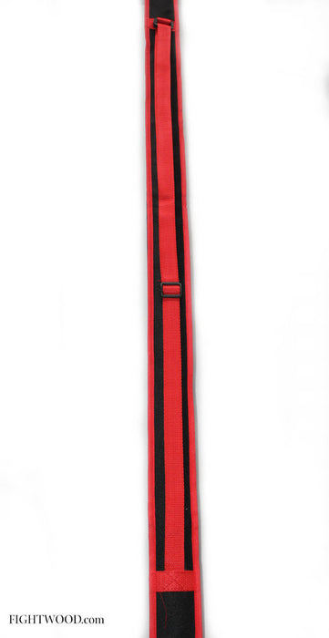 FIGHTWOOD bag "Black and Red" with carrying strap for long poles 190cm