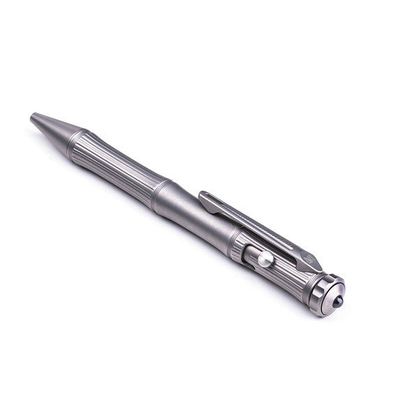 NEXTORCH NP10Ti Titanium Tactical Pen Glass Breaker, Kubotan + Ballpoint Pen