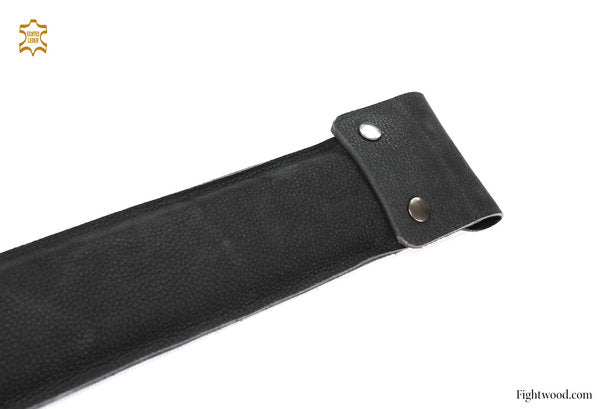 Fightwood Leather Stick Case 72 cm – Grained Cowhide, Handmade in Germany