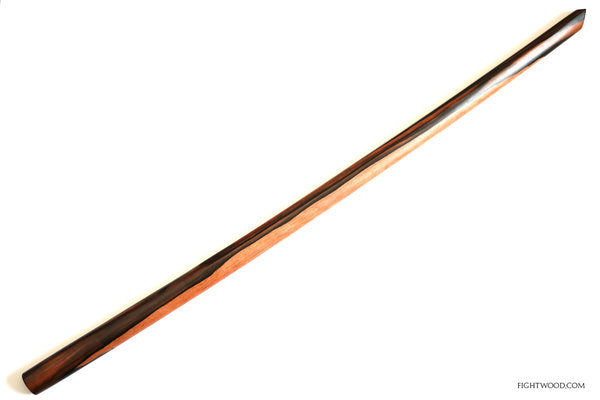 Bokken aus Ebenholz - Katori-Shinto-Ryu-Form