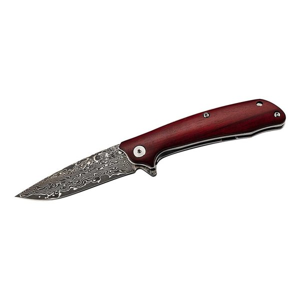 PUMA TEC Damascus one-hand knife