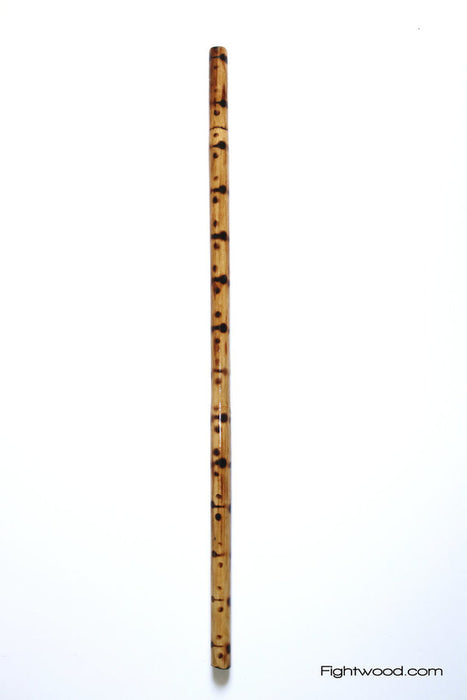 Rattan stick with branded pattern