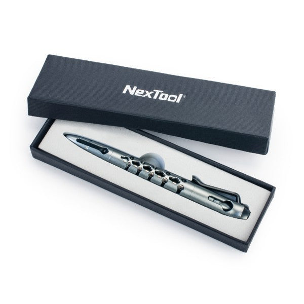 NEXTOOL KT5506 Dino Pen Tactical Pen by Nextorch Glass Breaker, Kubotan + Ballpoint Pen