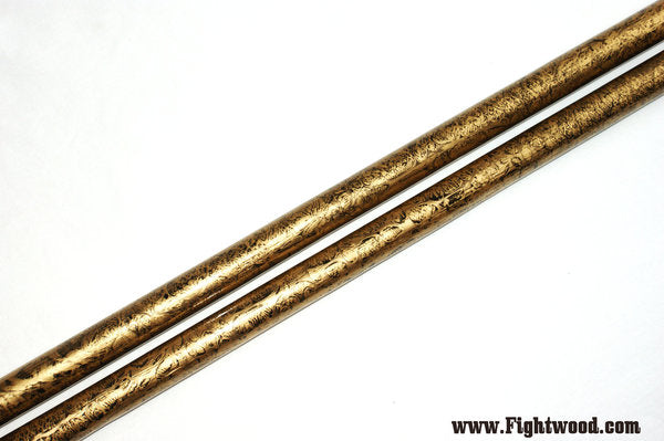 FIGHTWOOD COLOR Abstract Art "Gold" 1 pair