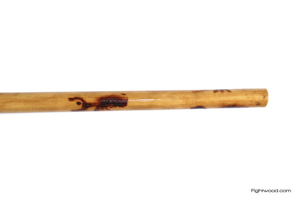 Rattan stick with branded pattern Scorpion