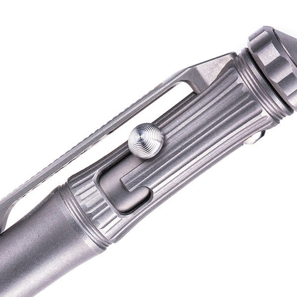 NEXTORCH NP10Ti Titanium Tactical Pen Glass Breaker, Kubotan + Ballpoint Pen