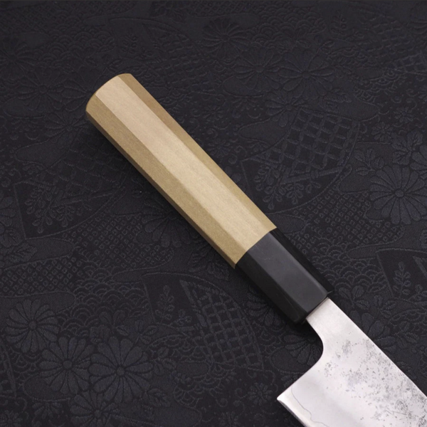 Kiritsuke Bunka Silver Steel Nashiji Buffalo Magnolia Handle 170mm