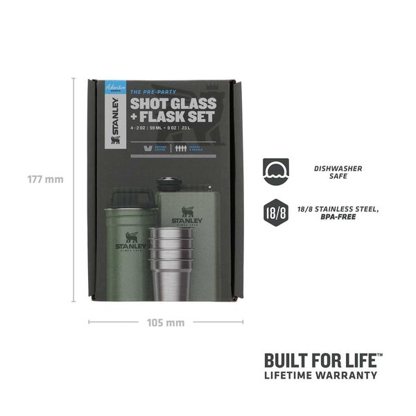 Stanley ADVENTURE SHOT &amp; FLASK GIFT SET 236 ml