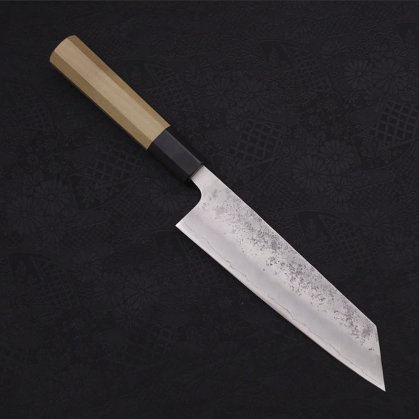 Kiritsuke Bunka Silver Steel Nashiji Buffalo Magnolia Handle 170mm