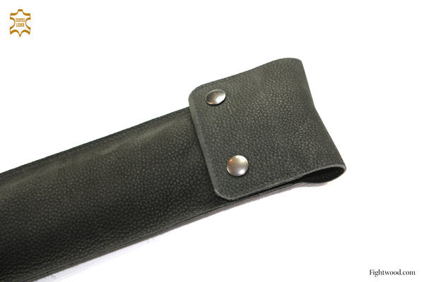 Fightwood Leather Stick Case 72 cm – Grained Cowhide, Handmade in Germany