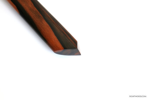 Bokken aus Ebenholz - Katori-Shinto-Ryu-Form