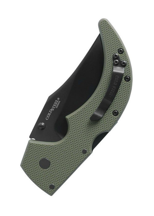 Cold Steel Pocket Knife G-10 Espada, Medium, Special Edition, Olive Green