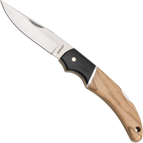 Haller pocket knife Pakka olive wood