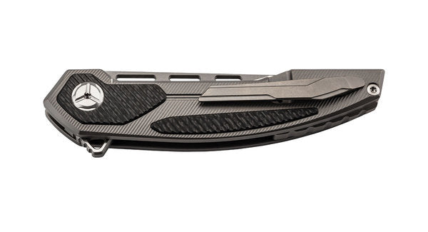 PUMA TEC Einhandmesser, 2-Tone Finish, mit Clip