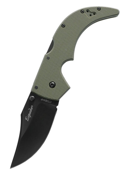 Cold Steel Pocket Knife G-10 Espada, Medium, Special Edition, Olive Green