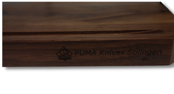 PUMA cutting board with juice groove 45x30cm, walnut