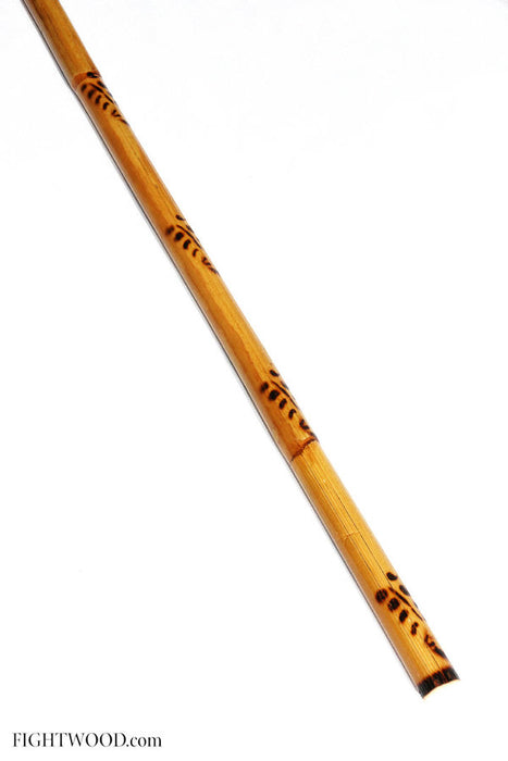 Filipino training stick with brand pattern