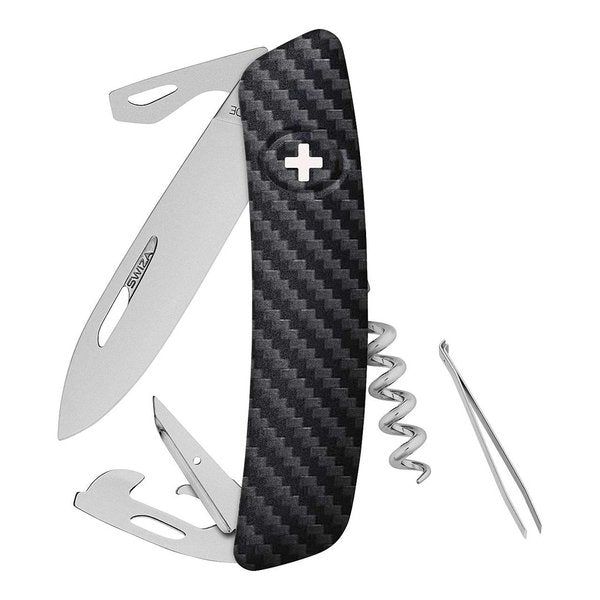 SWIZA pocket knife D03 carbon look