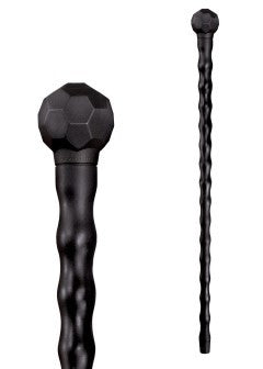 Cold Steel African Walking Stick – Knobkierrie (94 cm, Black, Indestructible, Self-Defense & Outdoor)