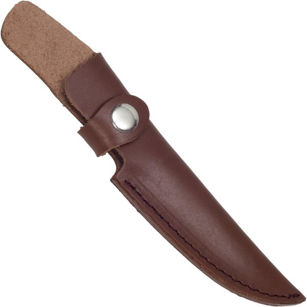 Damascus knife olive wood handle