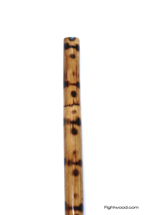 Rattan stick with branded pattern