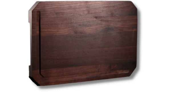 PUMA Walnut Cutting Board 45x30cm – Solid Wood with Juice Groove & Non-Slip Feet