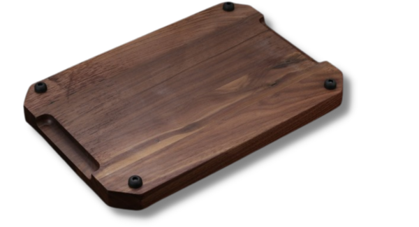 PUMA cutting board with juice groove 45x30cm, walnut