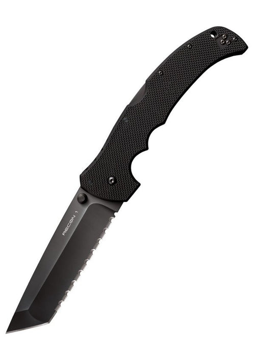 XL Recon 1 Tanto Point, pocket knife with blade made of Carpenter CTS XHP steel, serrated edge