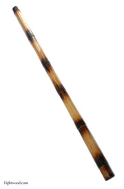 Labsika Rattanstock 71 cm, Ø 21–25 mm – leichter, robuster Escrima/Kali/Arnis Trainingsstock, lackiert mit Schale