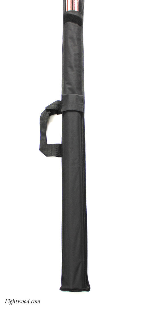 Alt-Text: Tasche für JO- und BO-Stäbe aus Nylon in Schwarz – 128 oder 182 cm