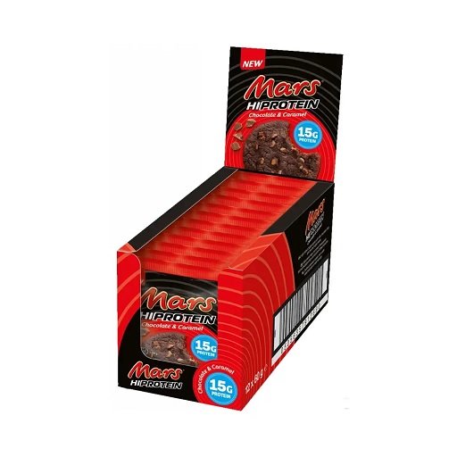 Mars High Protein Cookie 12x60g - Salted Caramel - SKU 1030025-003