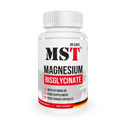 MST Magnesium Bisglycinate 90 Capsules food supplement from Fightwood