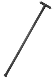 Night Watchman Survival Staff Wanderstock 94 cm mit T-Griff, Vorderansicht