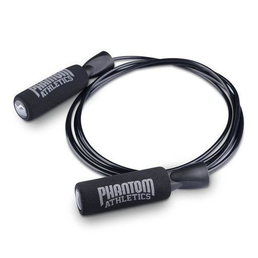 Phantom Athletics Tactic Springseil – 2,9 m verstellbares Fitness-Springseil mit Schaumstoffgriffen und Kugellagern