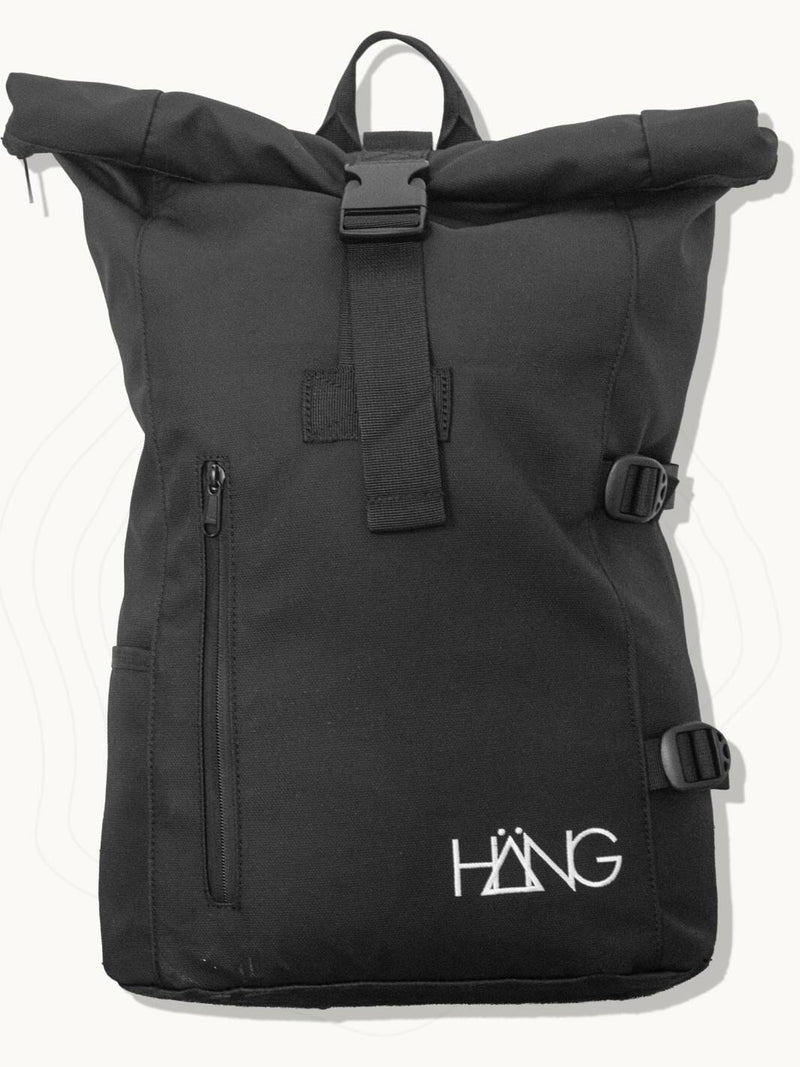 BÄG Rolltop Rucksack in matt, wasserabweisend, mit 15-Zoll-Laptopfach
