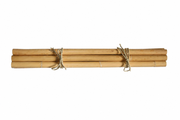 Rattanstöcke Set mit 6 Stück aus natürlichem Rattan mit Schale