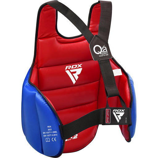 RDX T2 CE zertifizierter Karate Body Protector Gepolsterter Brustschutz – Produktbild 2