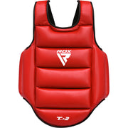 RDX T2 CE zertifizierter Karate Body Protector Gepolsterter Brustschutz – Produktbild 3